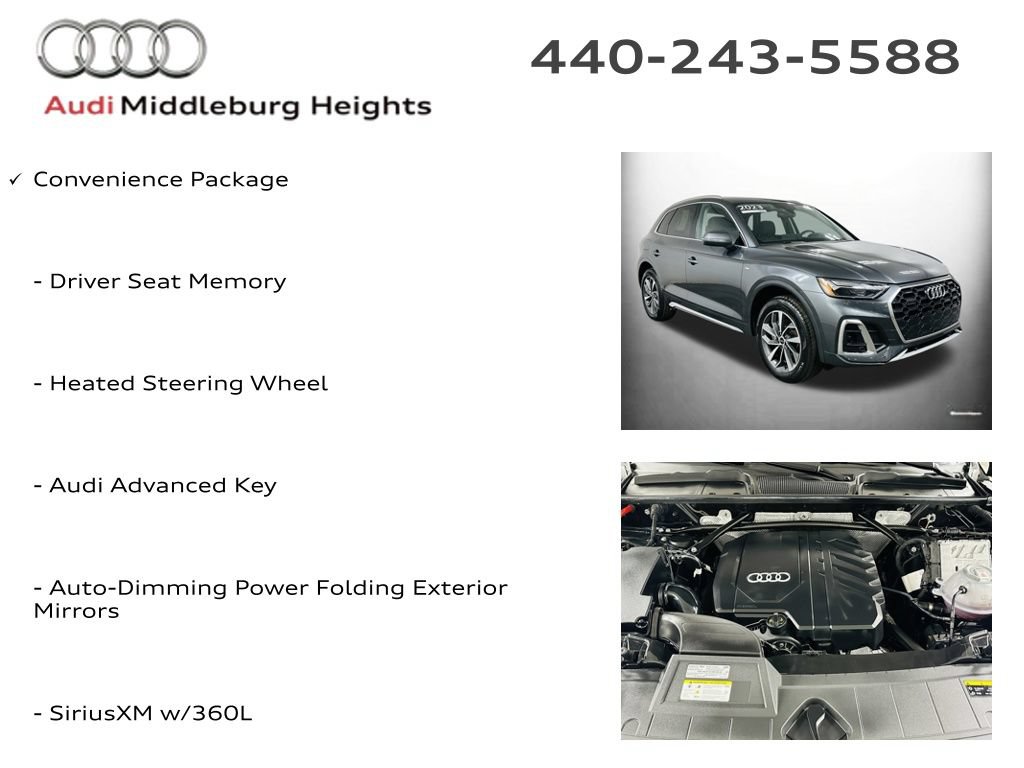 Certified 2023 Audi Q5 2.0T Premium w/ Convenience Package AWD/4WD image 6