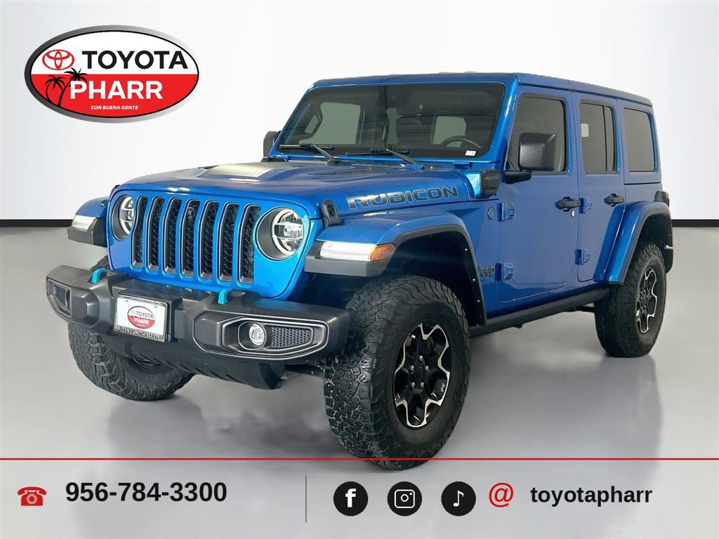 Used 2021 Jeep Wrangler Unlimited Rubicon 4xe w/ Safety Group AWD/4WD image 1
