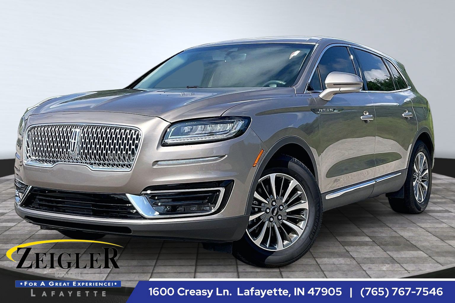 Used 2019 Lincoln Nautilus Select w/ Cargo Utility Package