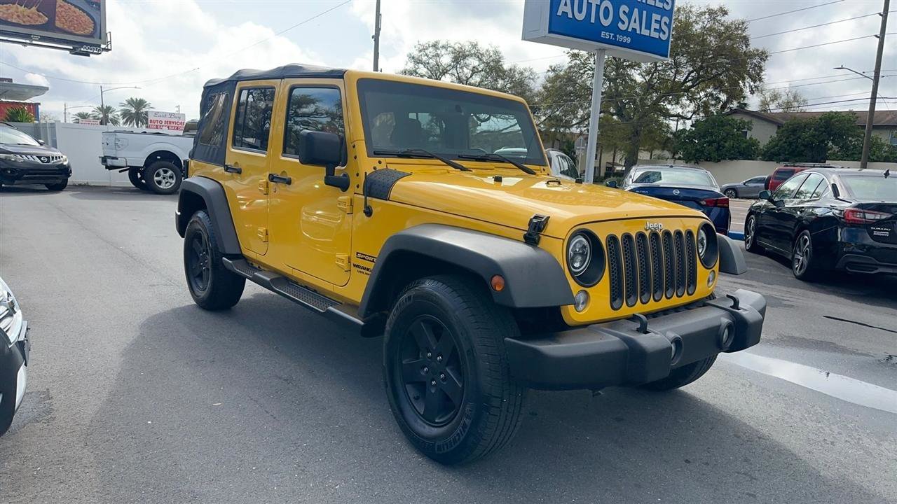 Used 2015 Jeep Wrangler Unlimited Sport w/ Quick Order Package 24S image 6
