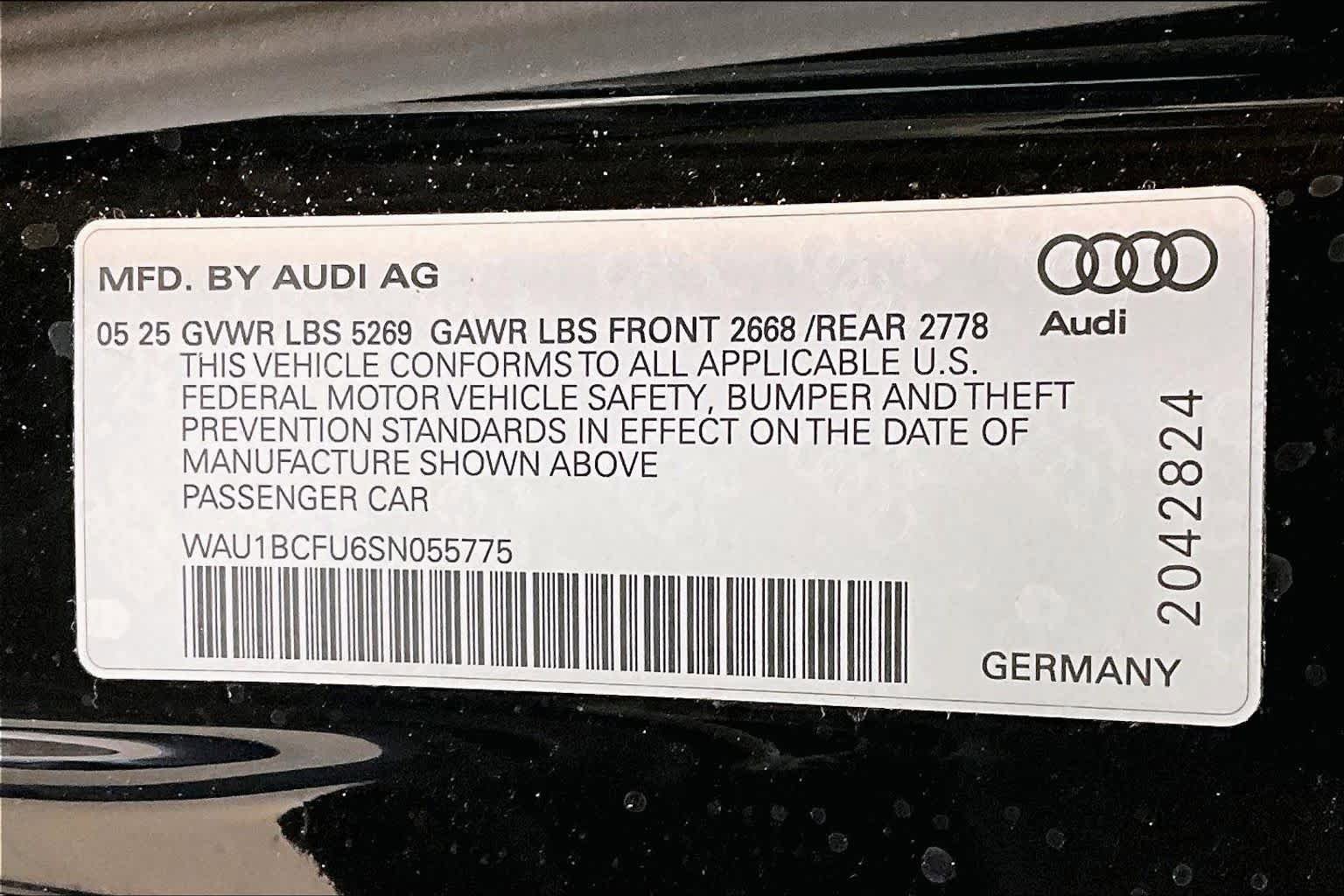 Certified 2025 Audi A5 2.0T Premium w/ Convenience Package image 35