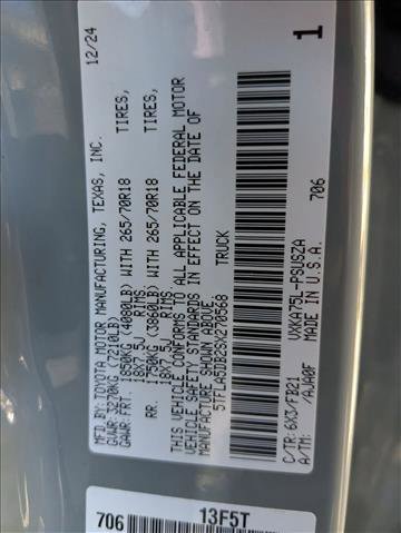 Used 2025 Toyota Tundra SR5 image 24