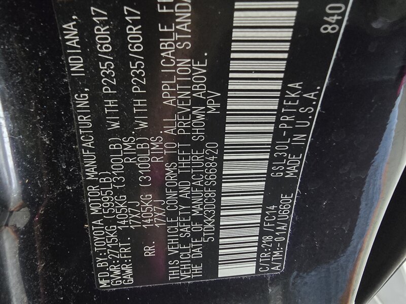 Used 2015 Toyota Sienna LE FWD image 31