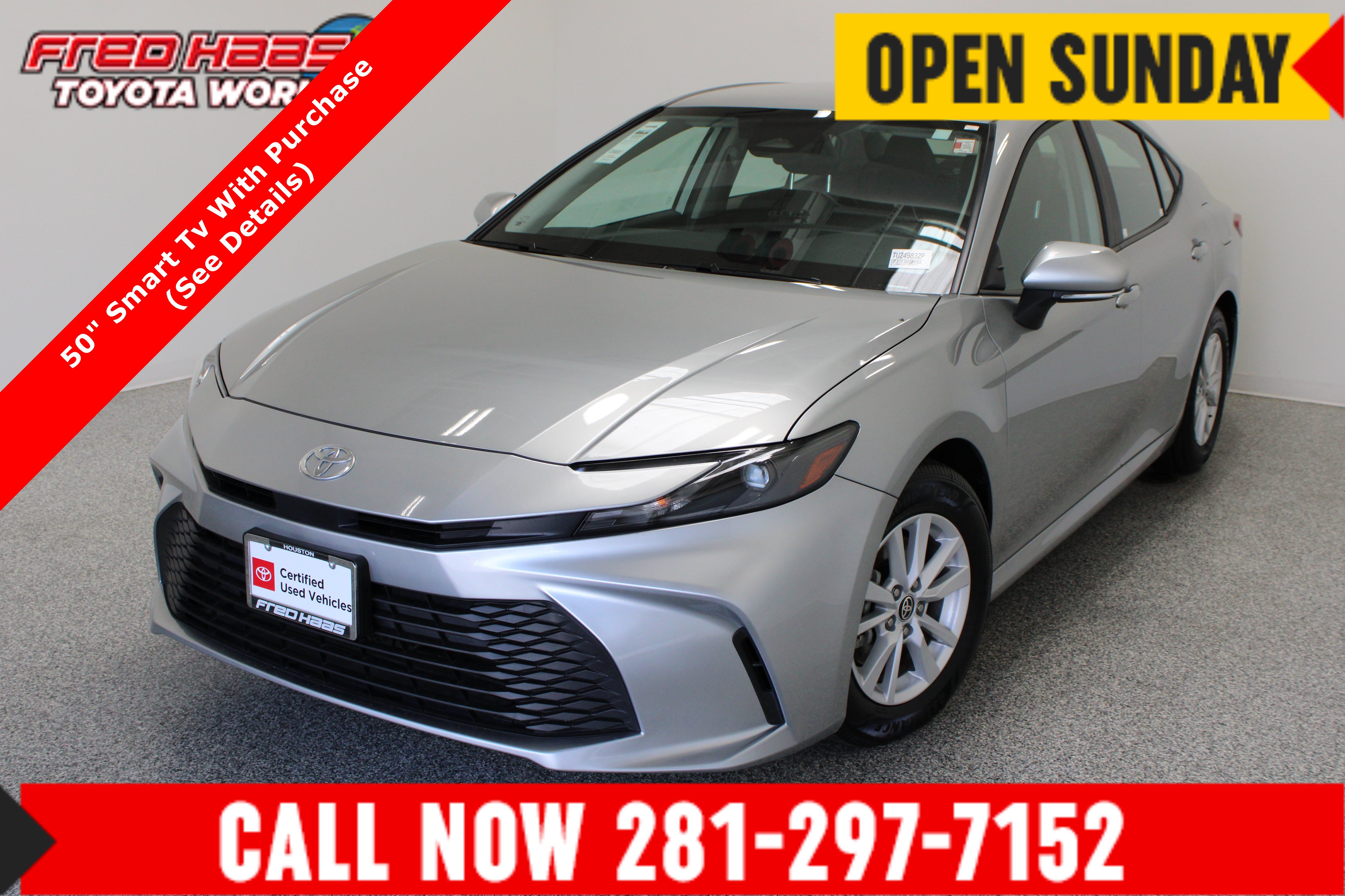 Certified 2026 Toyota Camry LE