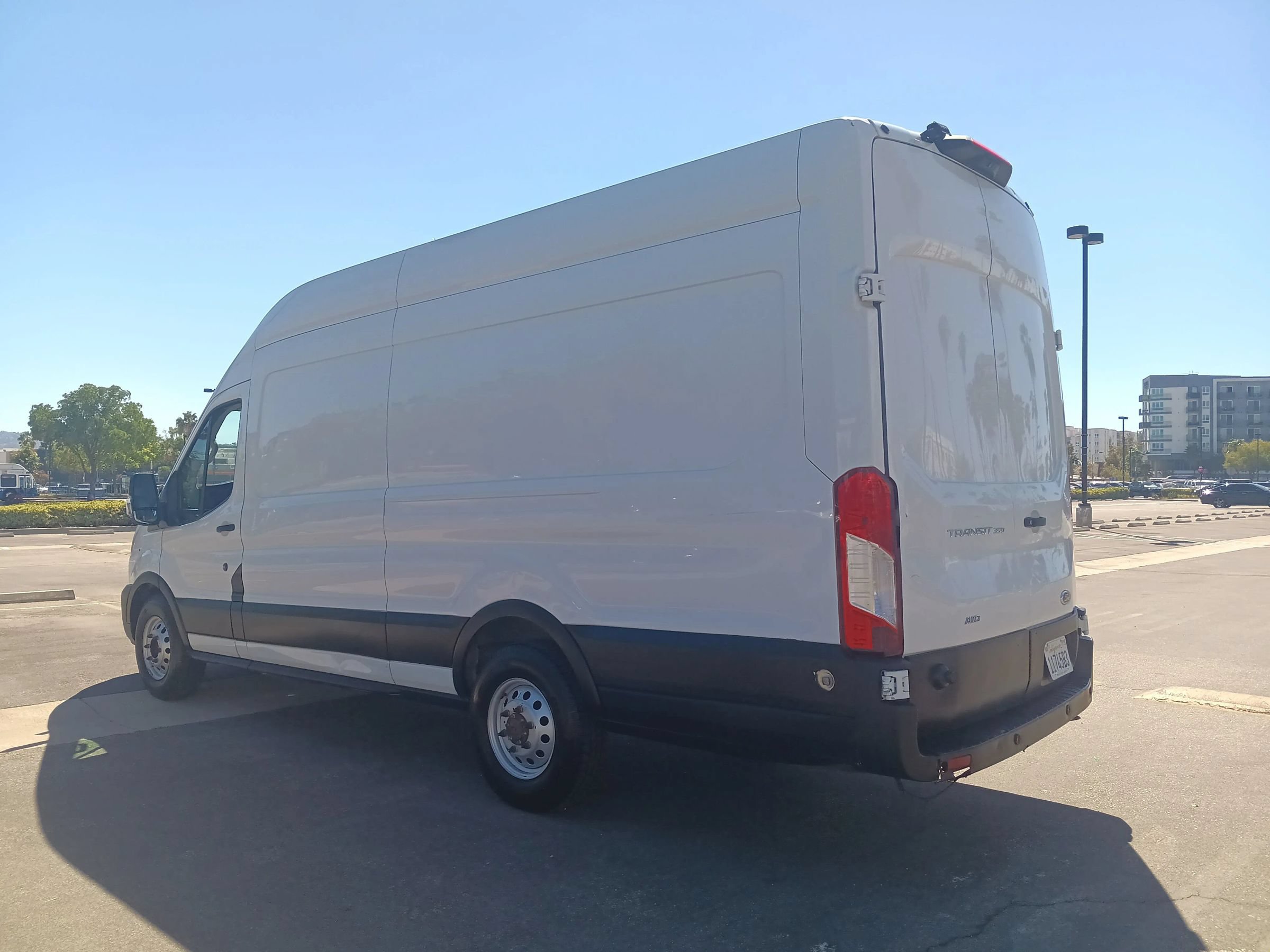 Used 2020 Ford Transit 350 148 High Roof Extended AWD w/ Load Area Protection Package image 7