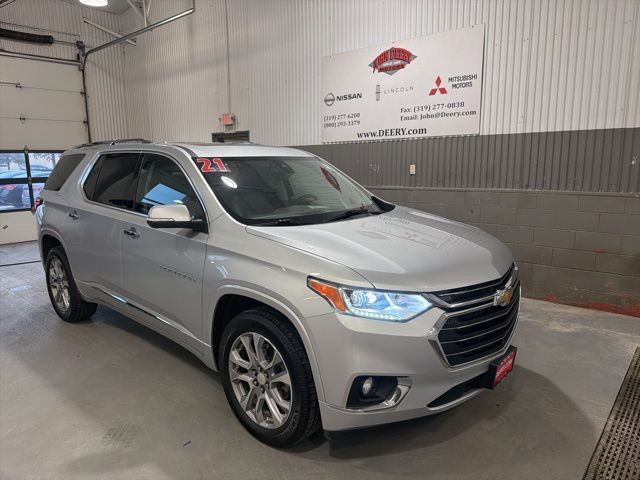 Used 2021 Chevrolet Traverse Premier w/ LPO, Floor Liner Package image 1
