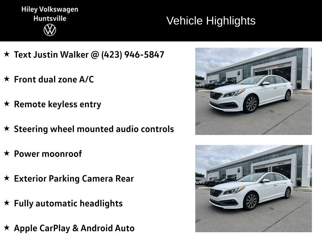 Used 2016 Hyundai Sonata Limited w/ Option Group 04 FWD image 6