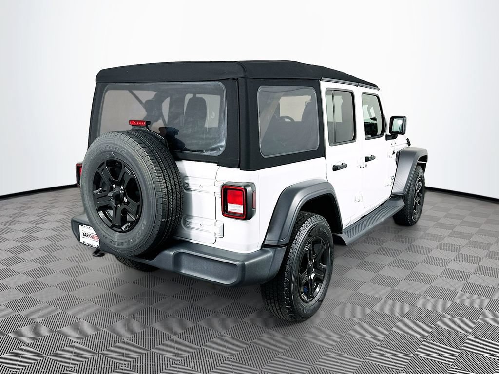 Certified 2020 Jeep Wrangler Unlimited Sport S AWD/4WD image 11
