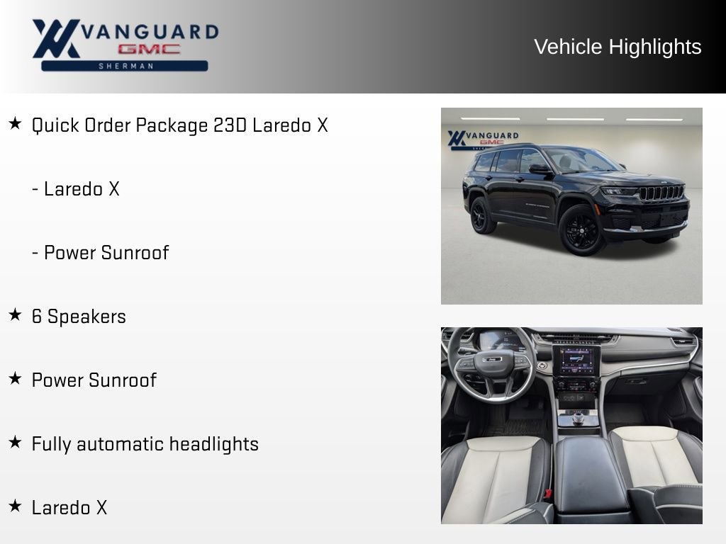 Used 2024 Jeep Grand Cherokee L Laredo RWD image 5