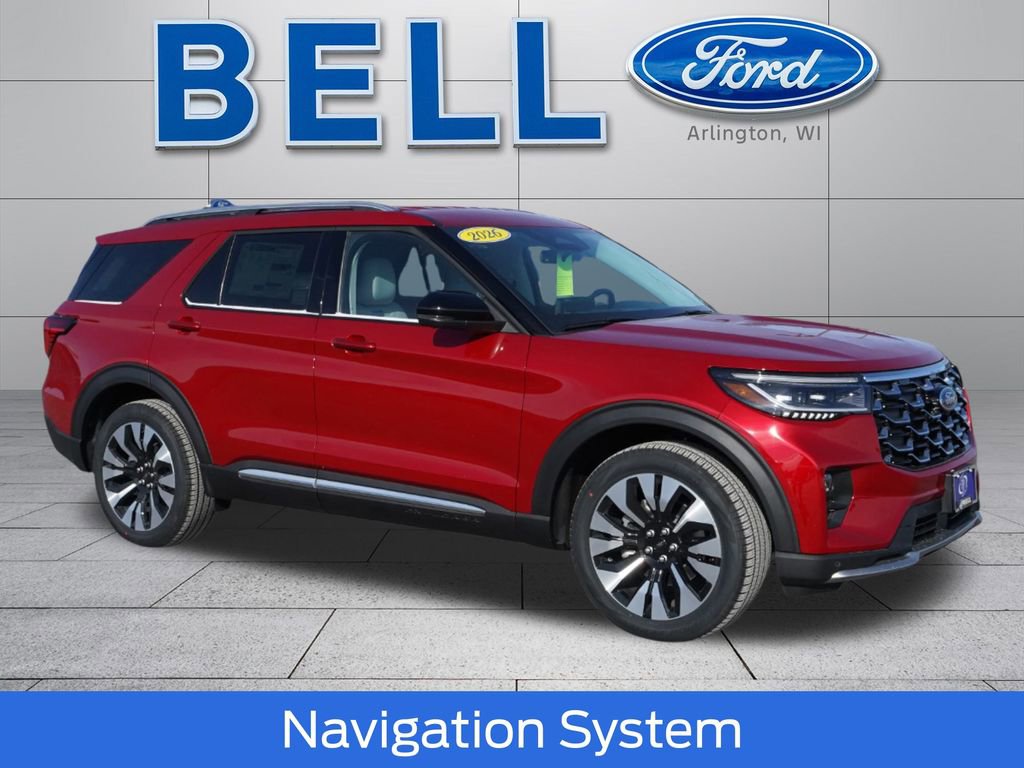 New 2026 Ford Explorer Platinum w/ LUX Leather Package image 1