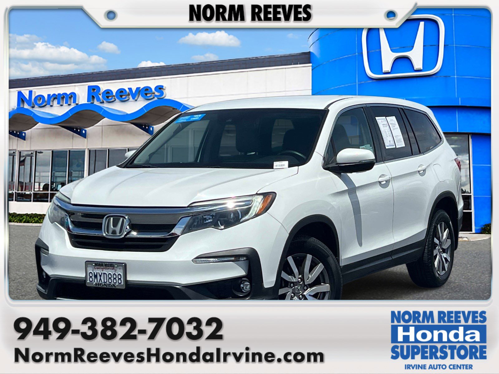 Certified 2020 Honda Pilot EX image 1