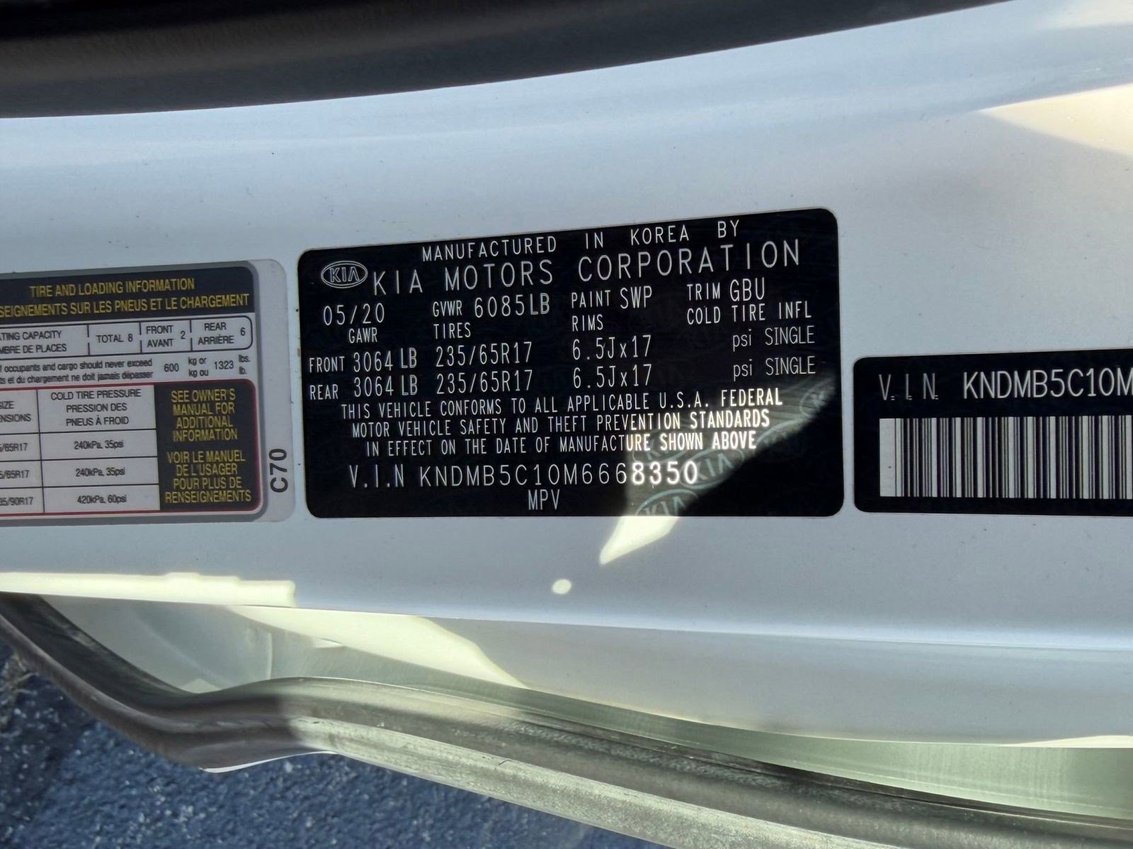 Used 2021 Kia Sedona LX FWD image 21