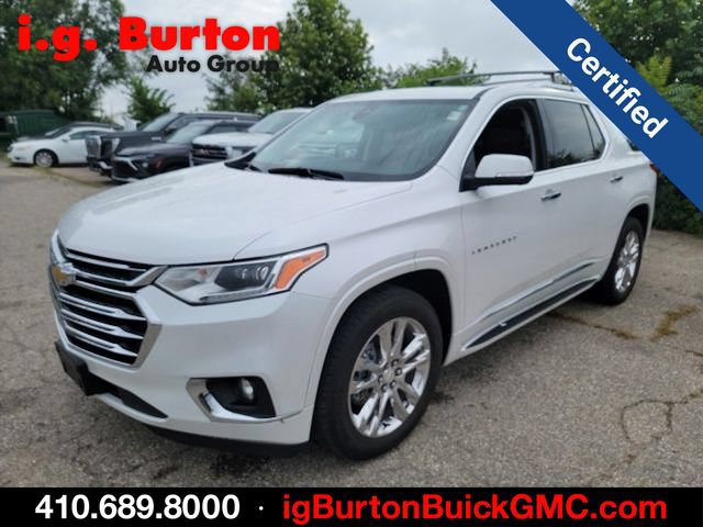 Used 2021 Chevrolet Traverse High Country w/ LPO, 'HIT The Road' Package AWD/4WD image 3