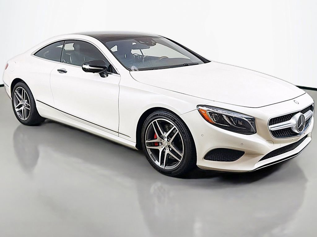 Used 2015 Mercedes-Benz S 550 4MATIC Coupe w/ Premium 1 Package image 2