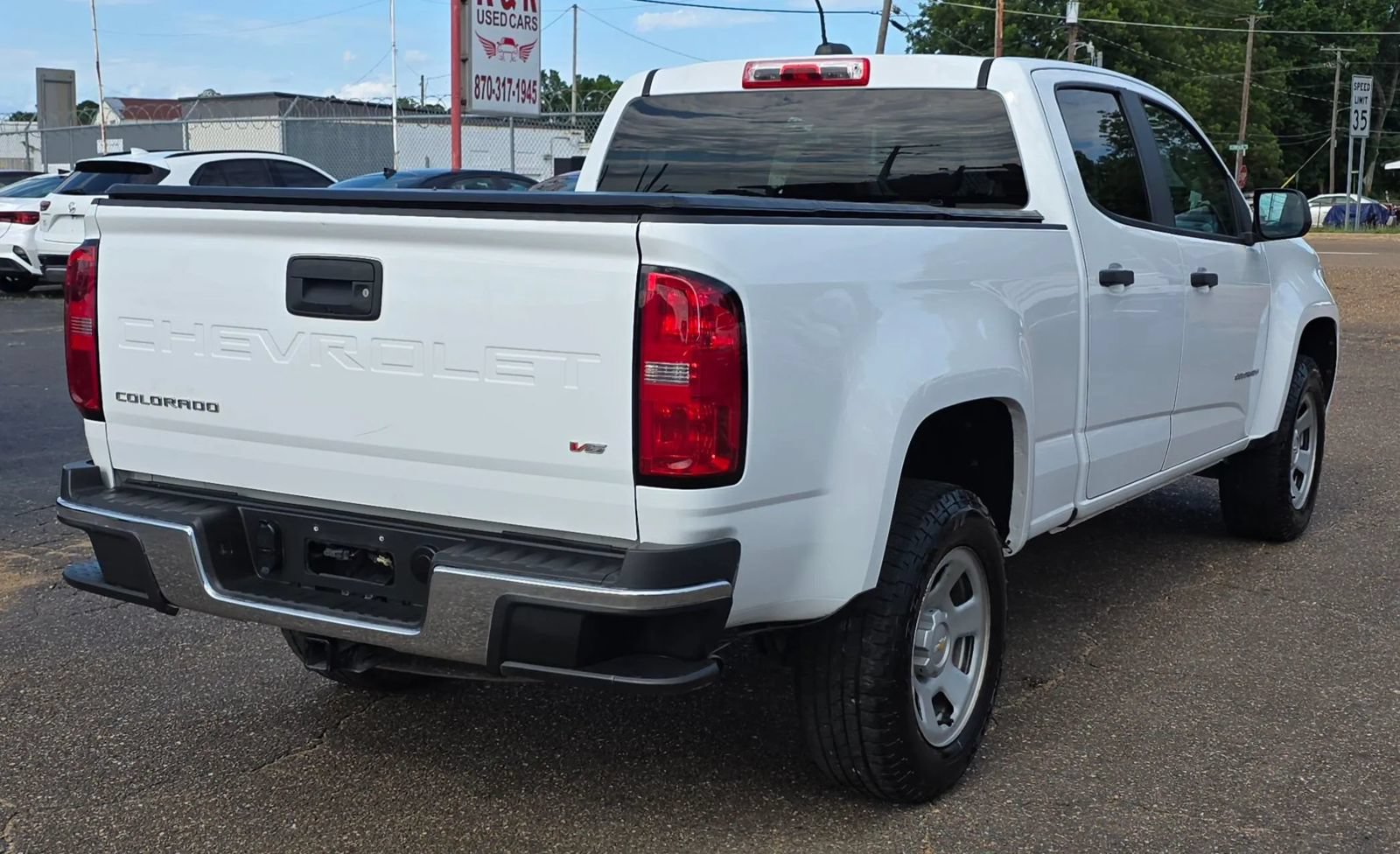 Used 2022 Chevrolet Colorado W/T w/ WT Convenience Package RWD image 3