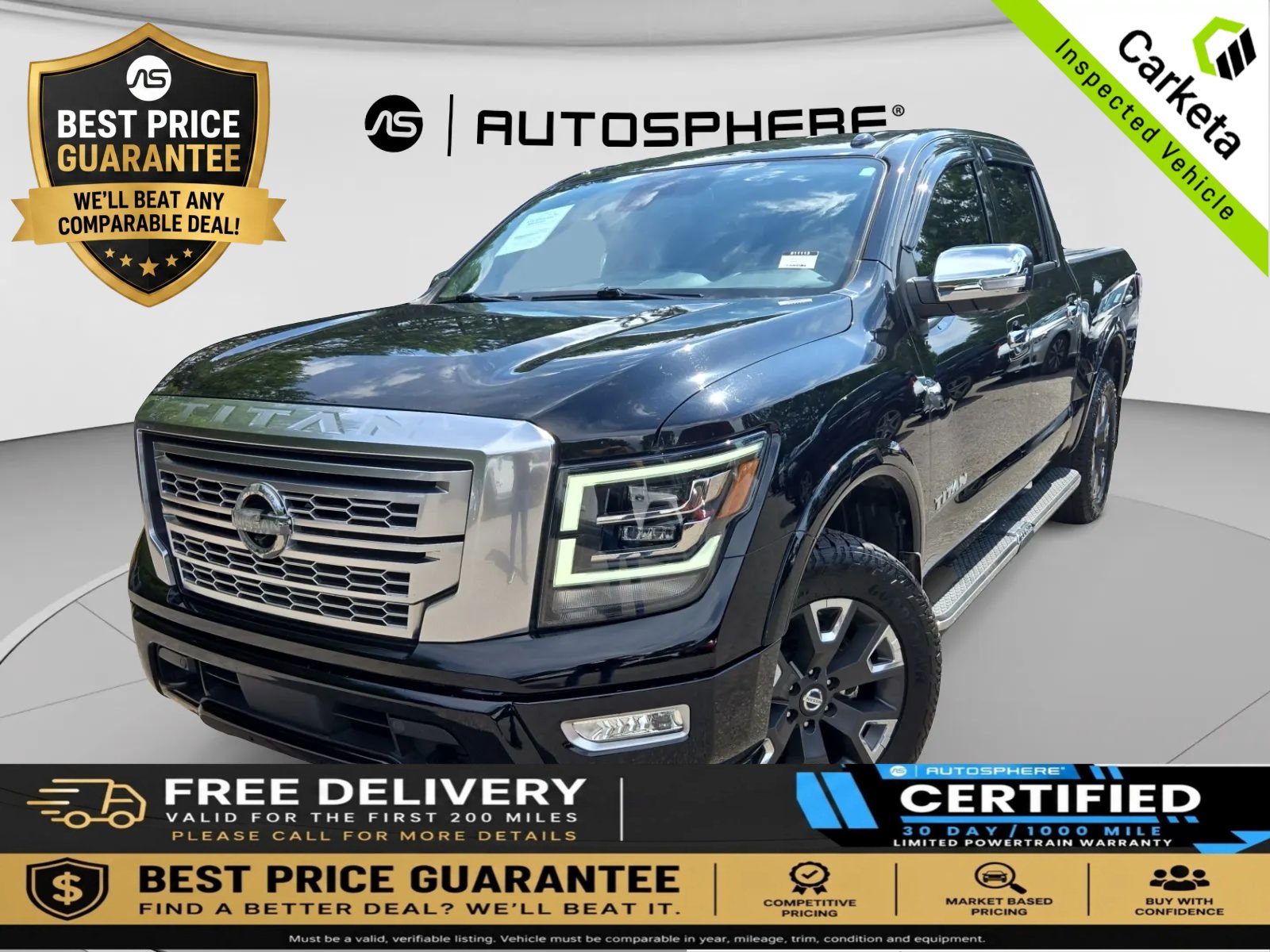 Used 2021 Nissan Titan Platinum Reserve w/ Off Road Protection Package