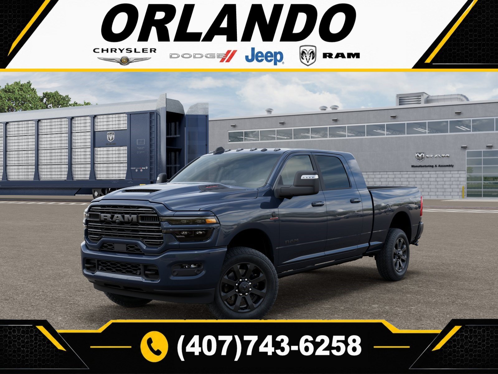 New 2026 RAM 3500 Laramie AWD/4WD image 1