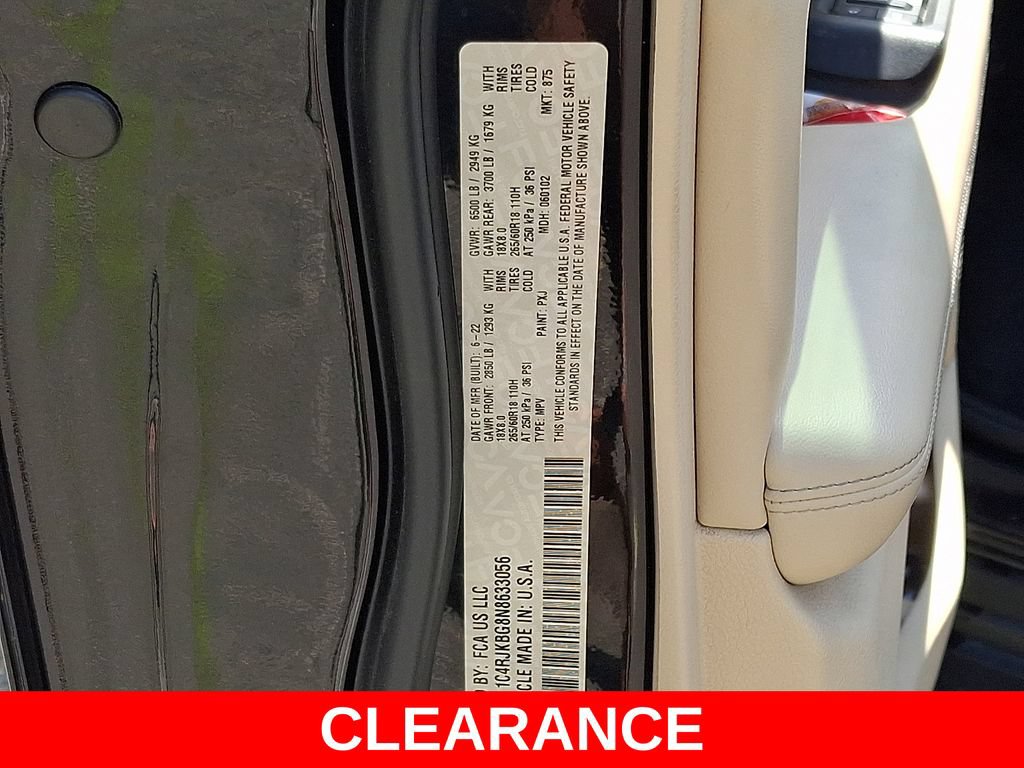Used 2022 Jeep Grand Cherokee L Limited AWD/4WD image 26