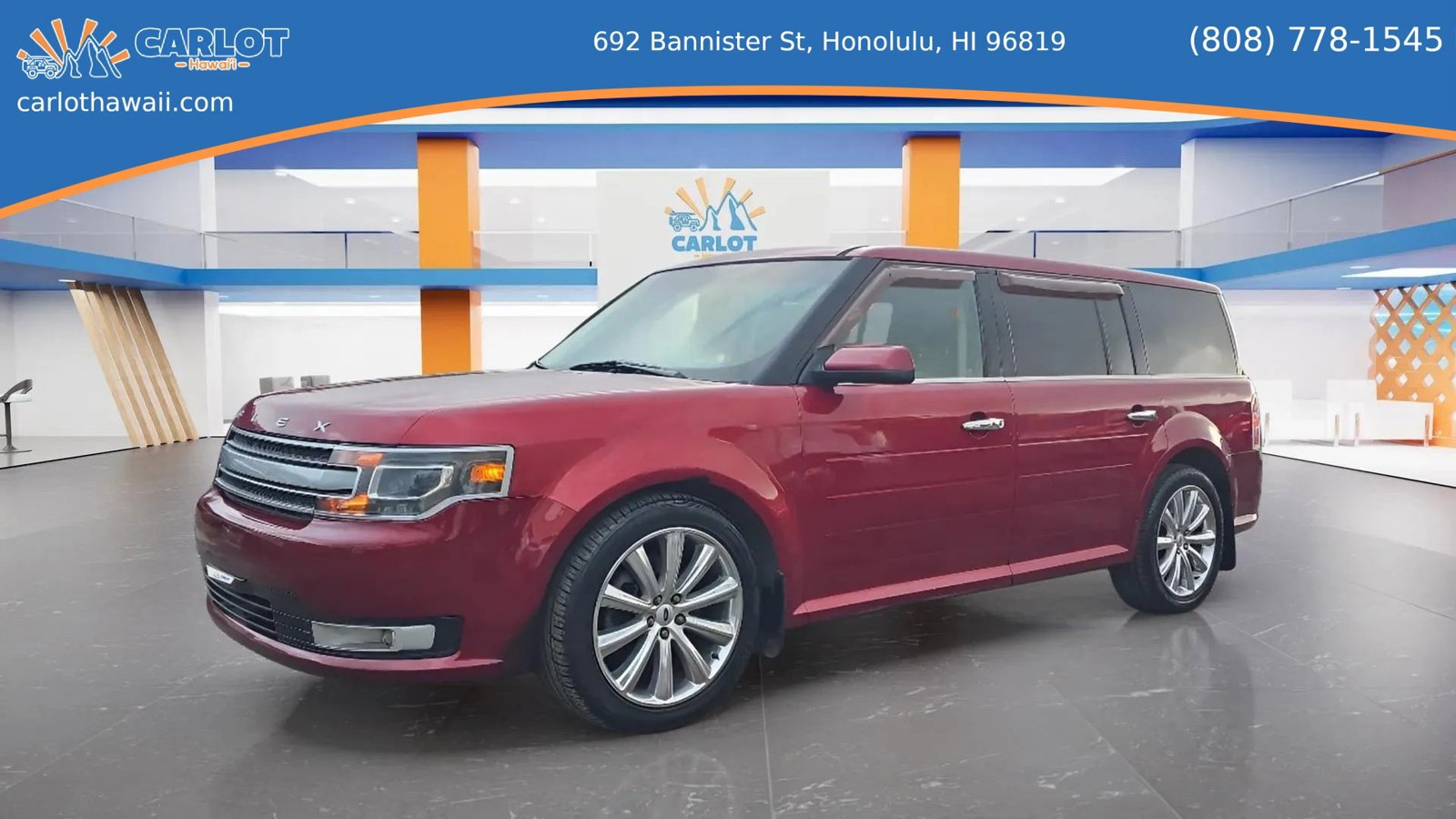 Used 2014 Ford Flex Limited w/ Equipment Group 302A AWD/4WD image 3