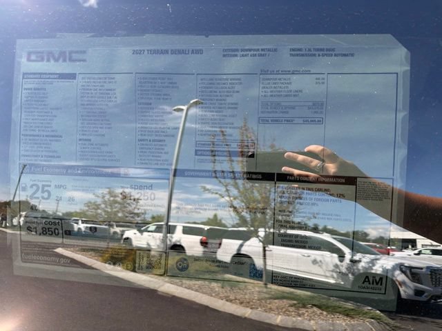 New 2027 GMC Terrain Denali w/ LPO, Floor Liner Package AWD/4WD image 38