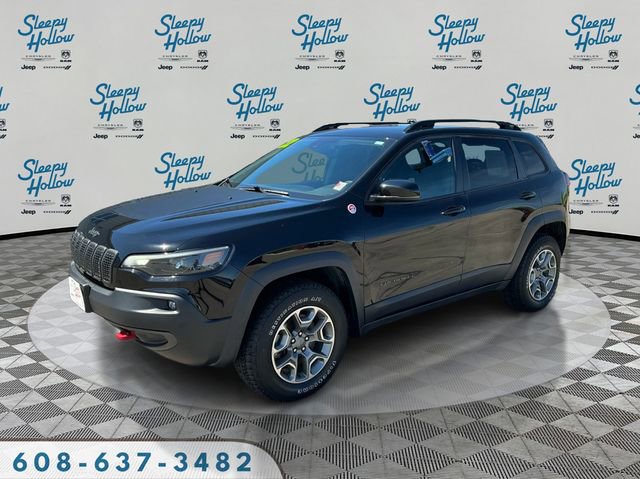 Used 2022 Jeep Cherokee Trailhawk w/ Premium Leather Package AWD/4WD image 1