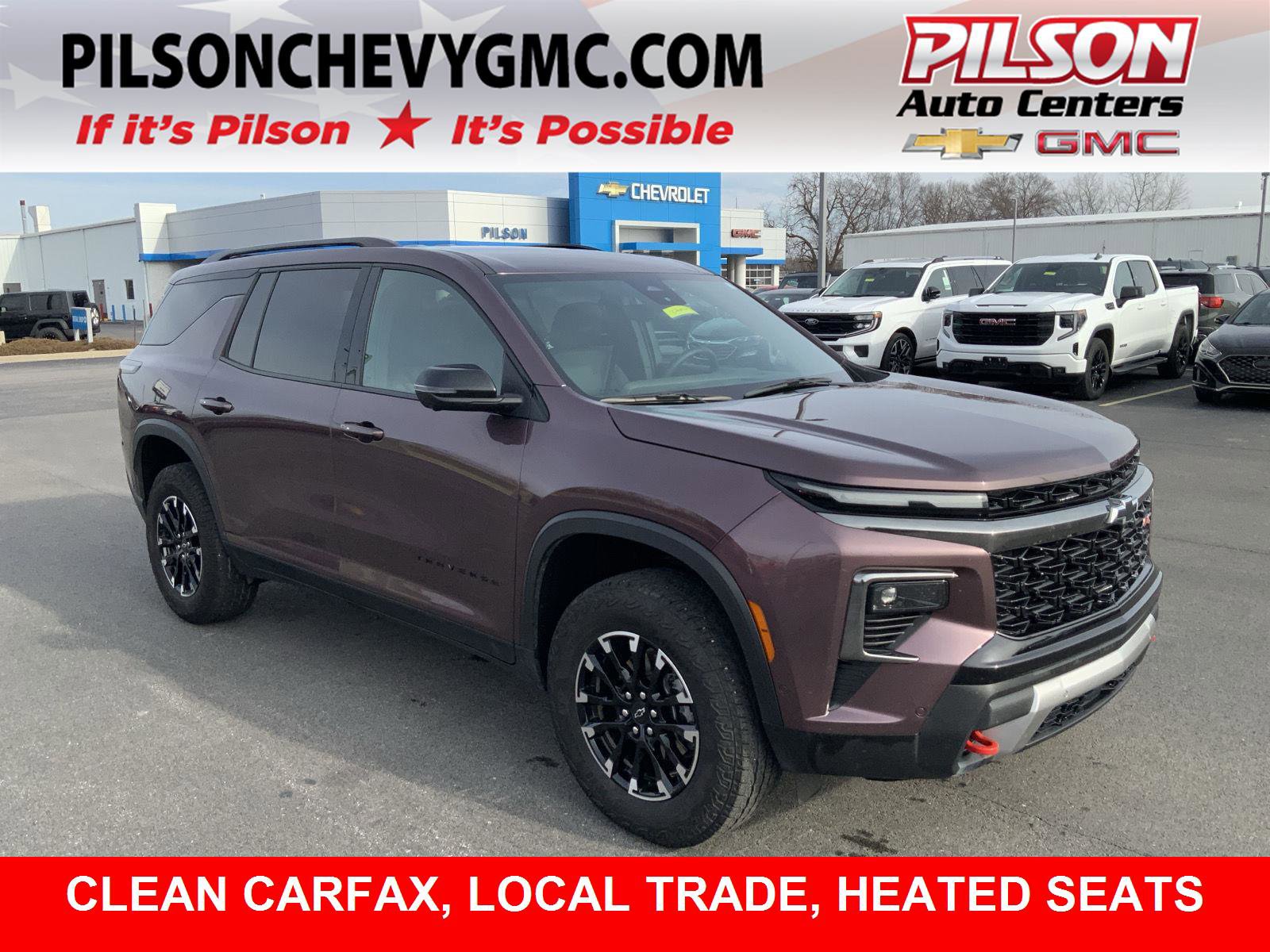 Used 2024 Chevrolet Traverse Z71 w/ Enhanced Driving Package image 1