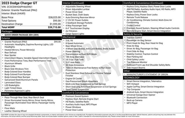 Used 2023 Dodge Charger GT image 15