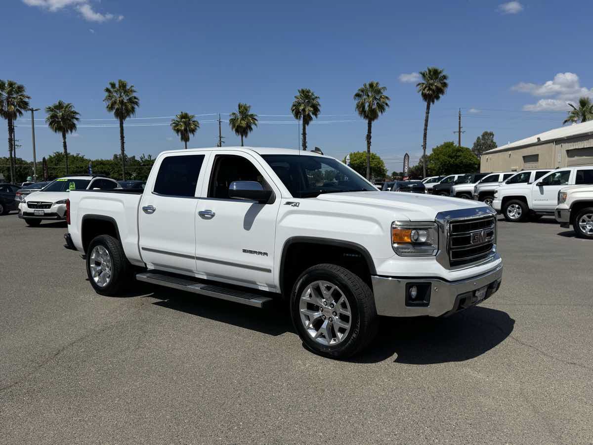 Used 2015 GMC Sierra 1500 SLT w/ SLT Crew Cab Value Package AWD/4WD image 13