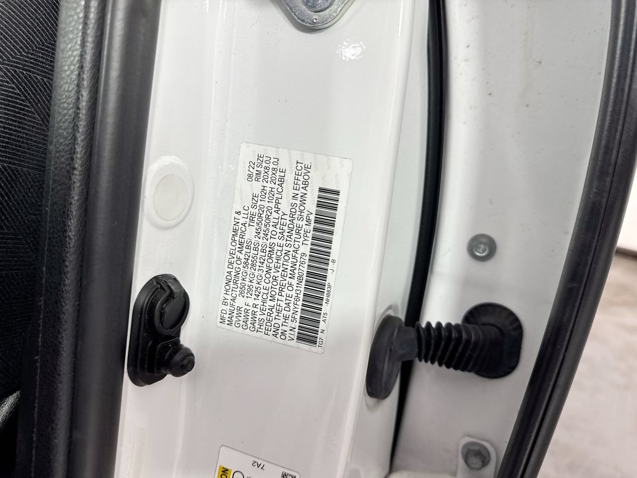 Used 2022 Honda Pilot Sport image 36