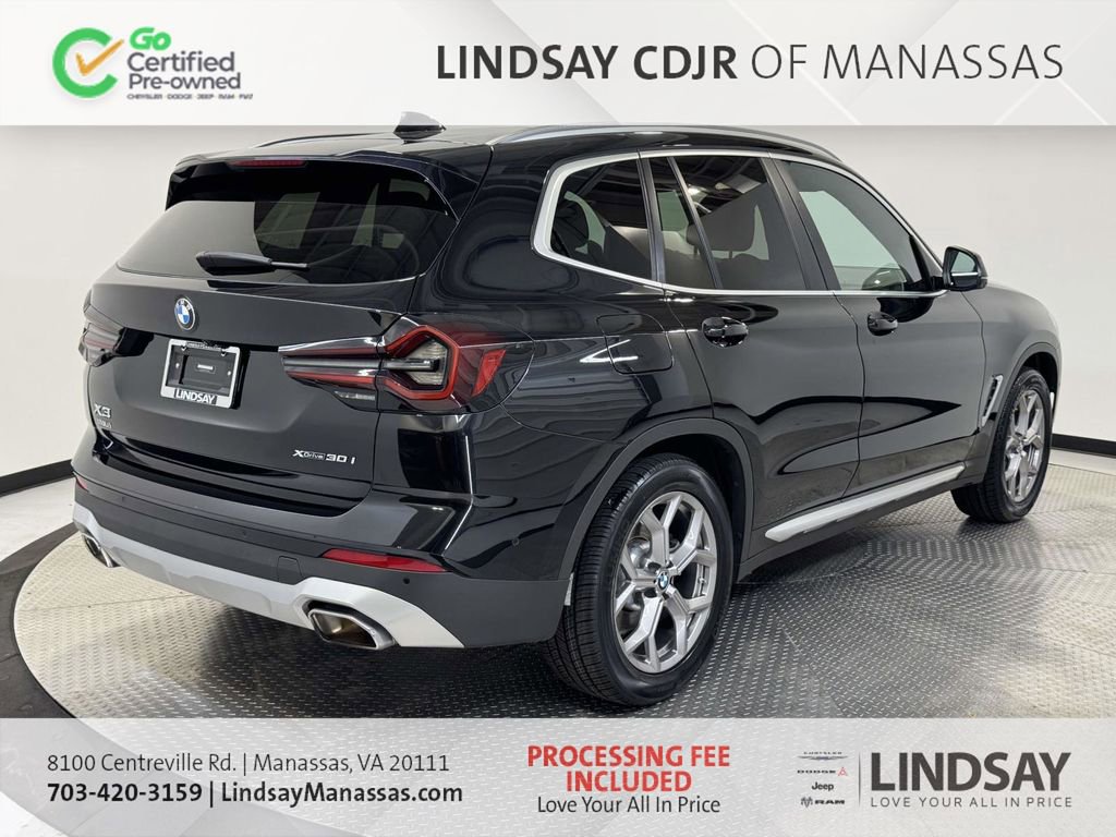 Used 2023 BMW X3 xDrive30i w/ Premium Package AWD/4WD image 8