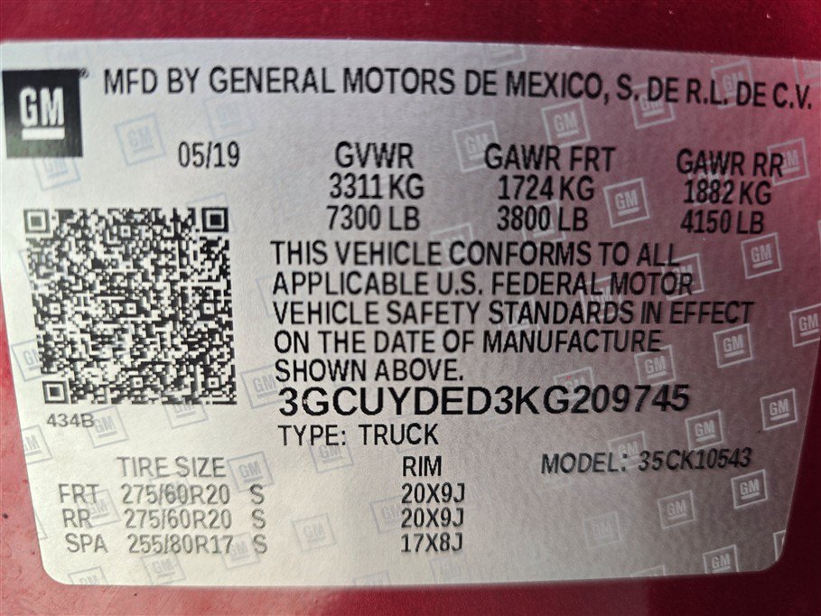 Used 2019 Chevrolet Silverado 1500 LT w/ Texas Edition AWD/4WD image 17