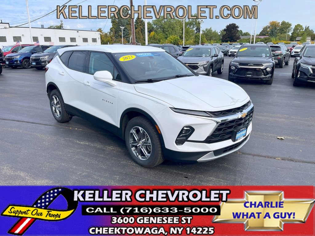 Certified 2023 Chevrolet Blazer LT w/ Driver Confidence Package AWD/4WD image 1