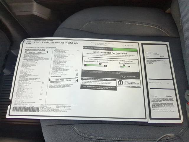 New 2026 RAM 2500 Big Horn AWD/4WD image 18