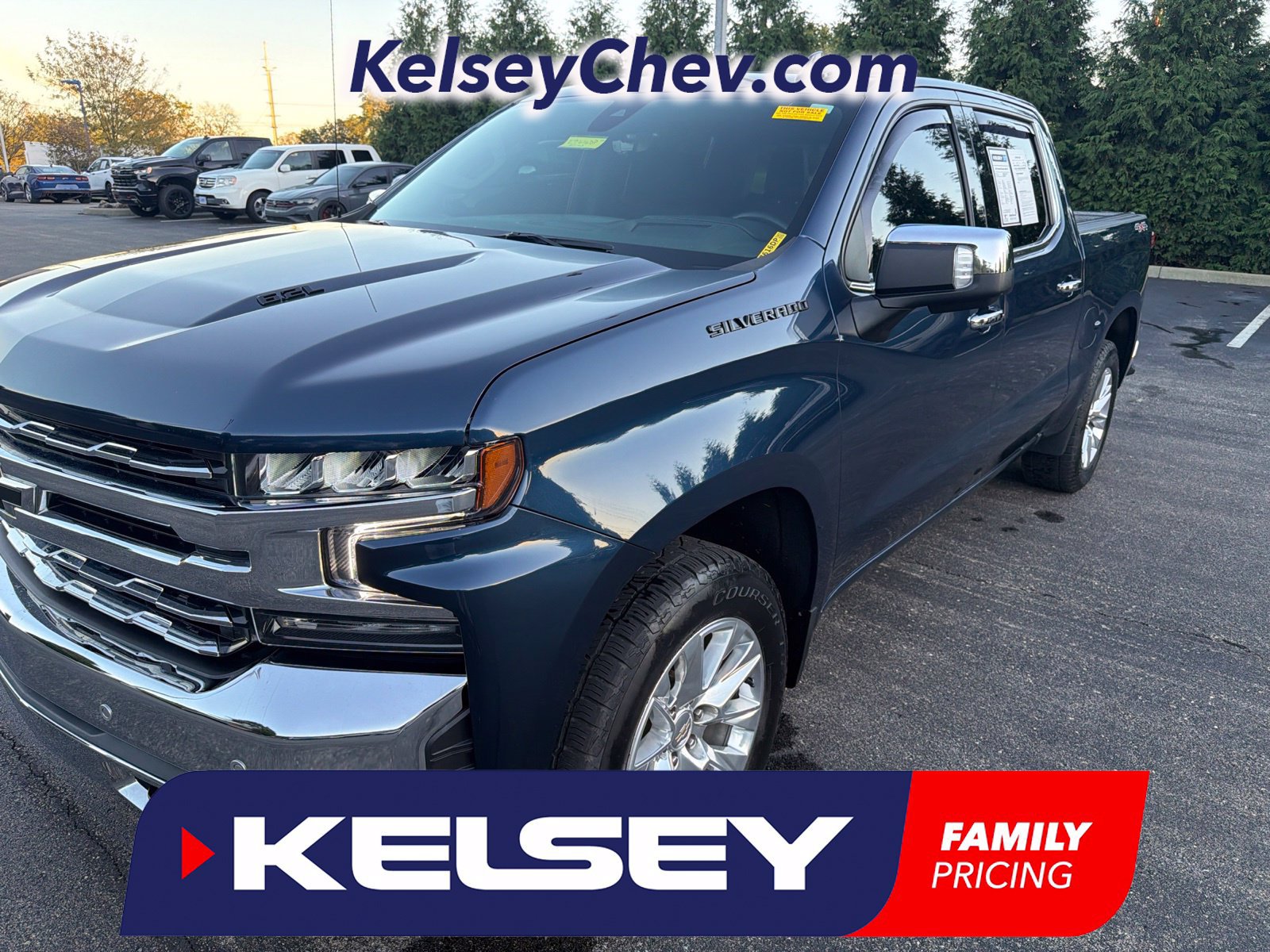 Used 2021 Chevrolet Silverado 1500 LTZ w/ Technology Package AWD/4WD image 1