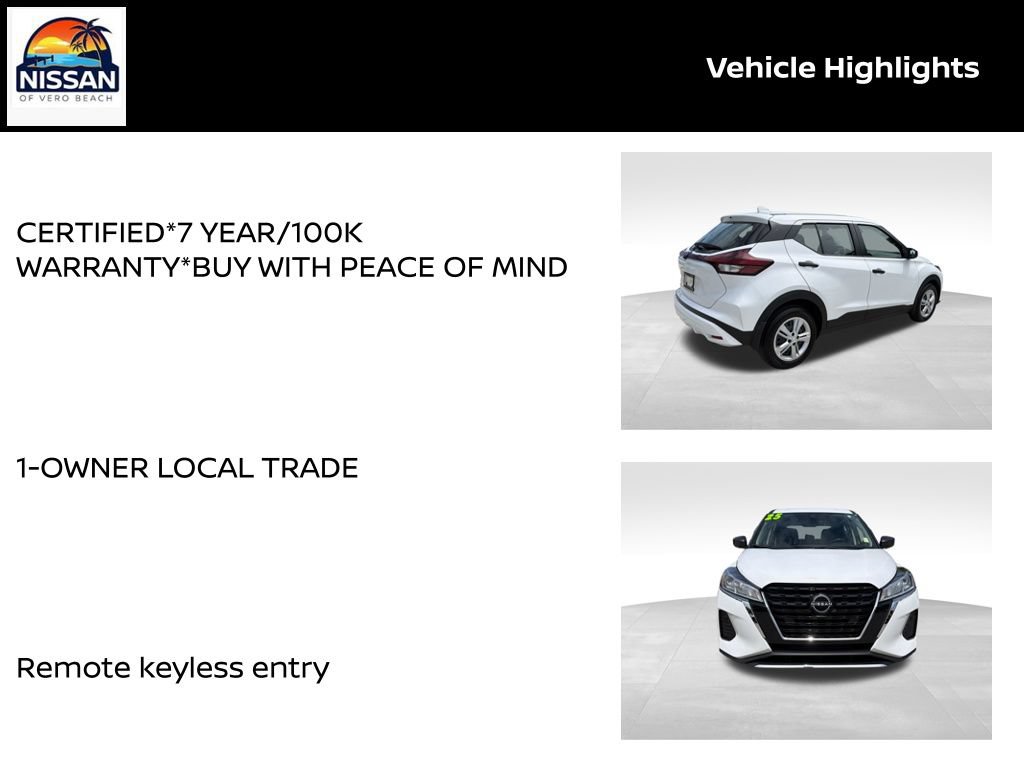Certified 2025 Nissan Kicks Play S FWD image 19
