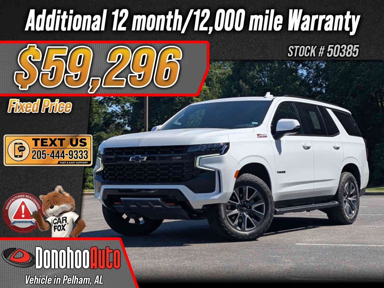 Used 2024 Chevrolet Tahoe Z71 w/ Z71 Off-Road Package