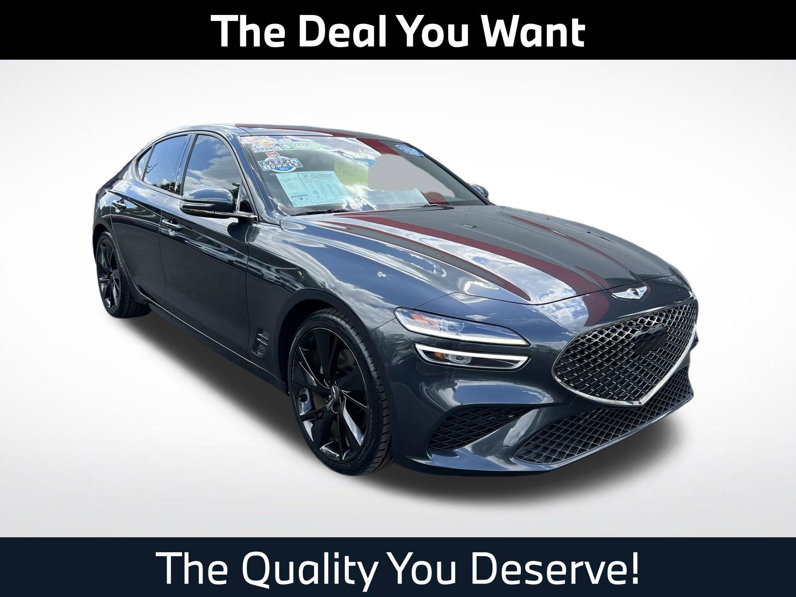 Used 2023 Genesis G70 2.0T w/ Sport Prestige Package RWD image 1