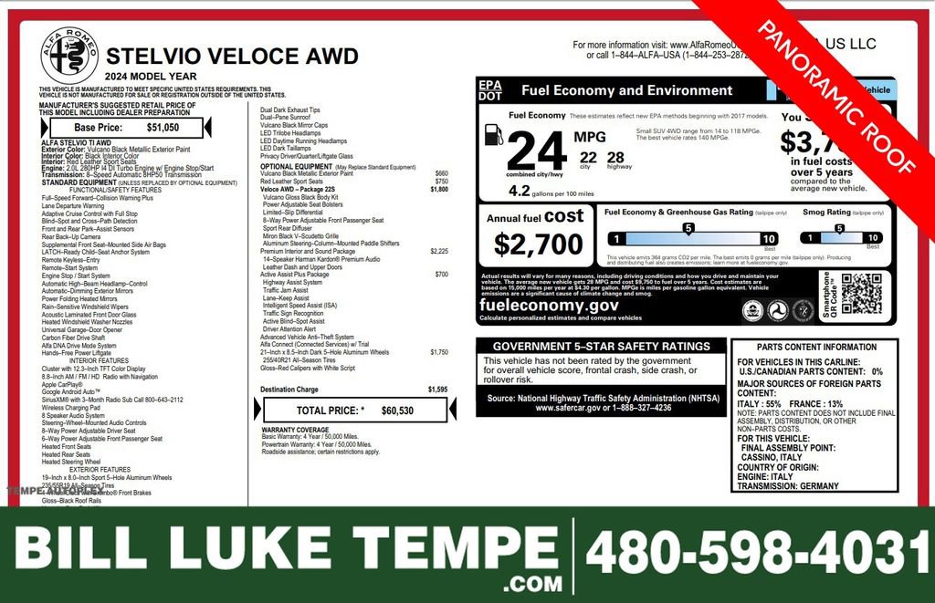 Used 2024 Alfa Romeo Stelvio Veloce video 1