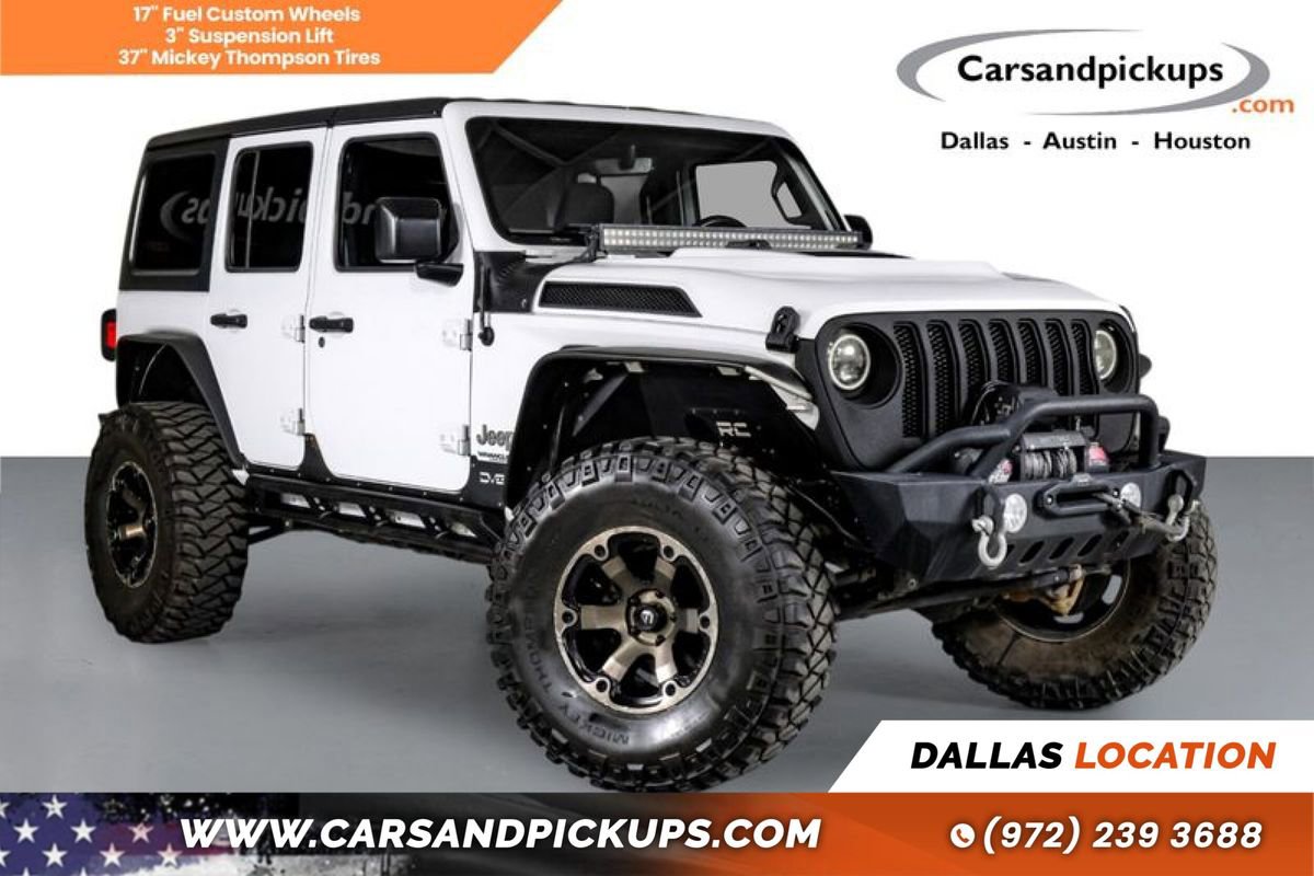 Used 2018 Jeep Wrangler Unlimited Sahara AWD/4WD image 1