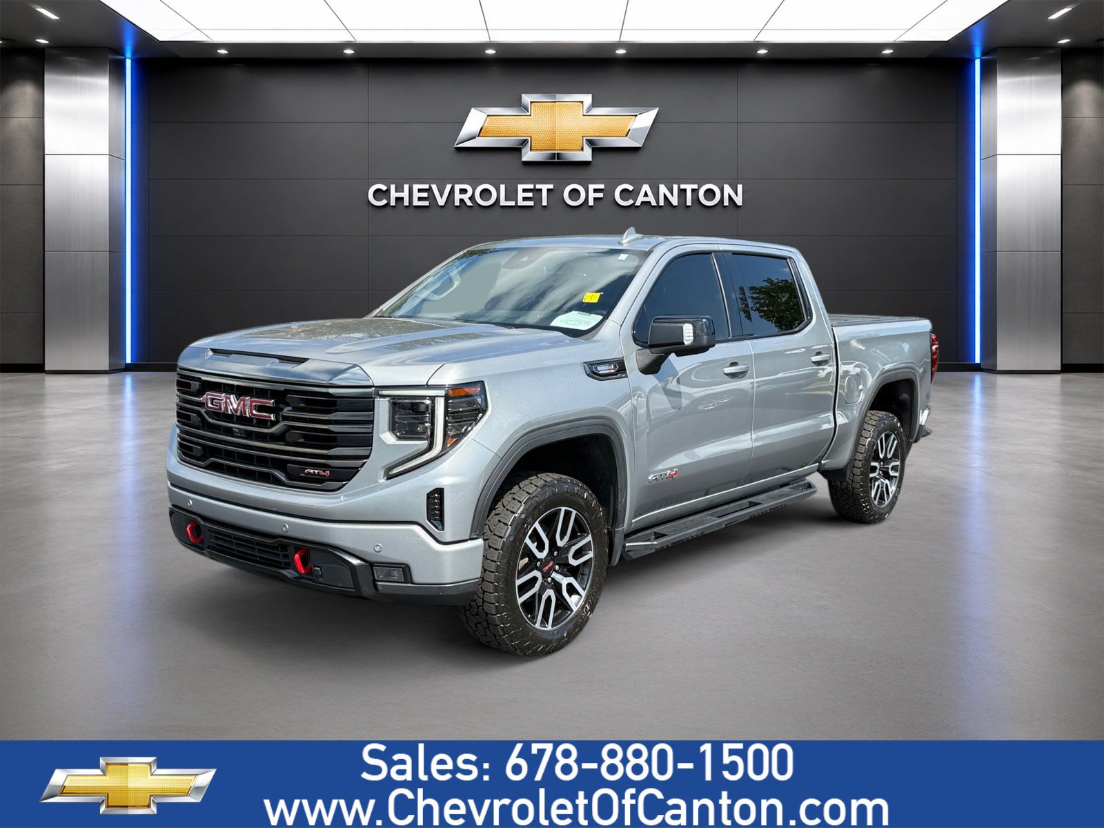 Used 2023 GMC Sierra 1500 AT4 w/ AT4 Preferred Package AWD/4WD image 1