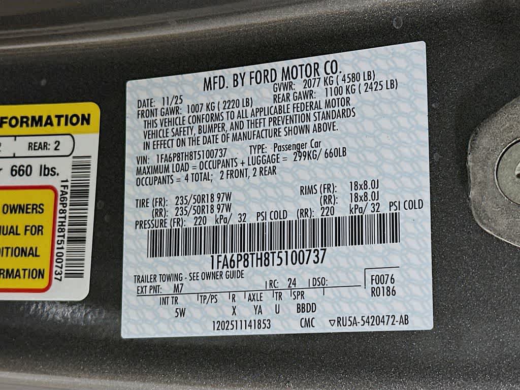 New 2026 Ford Mustang Premium RWD image 20