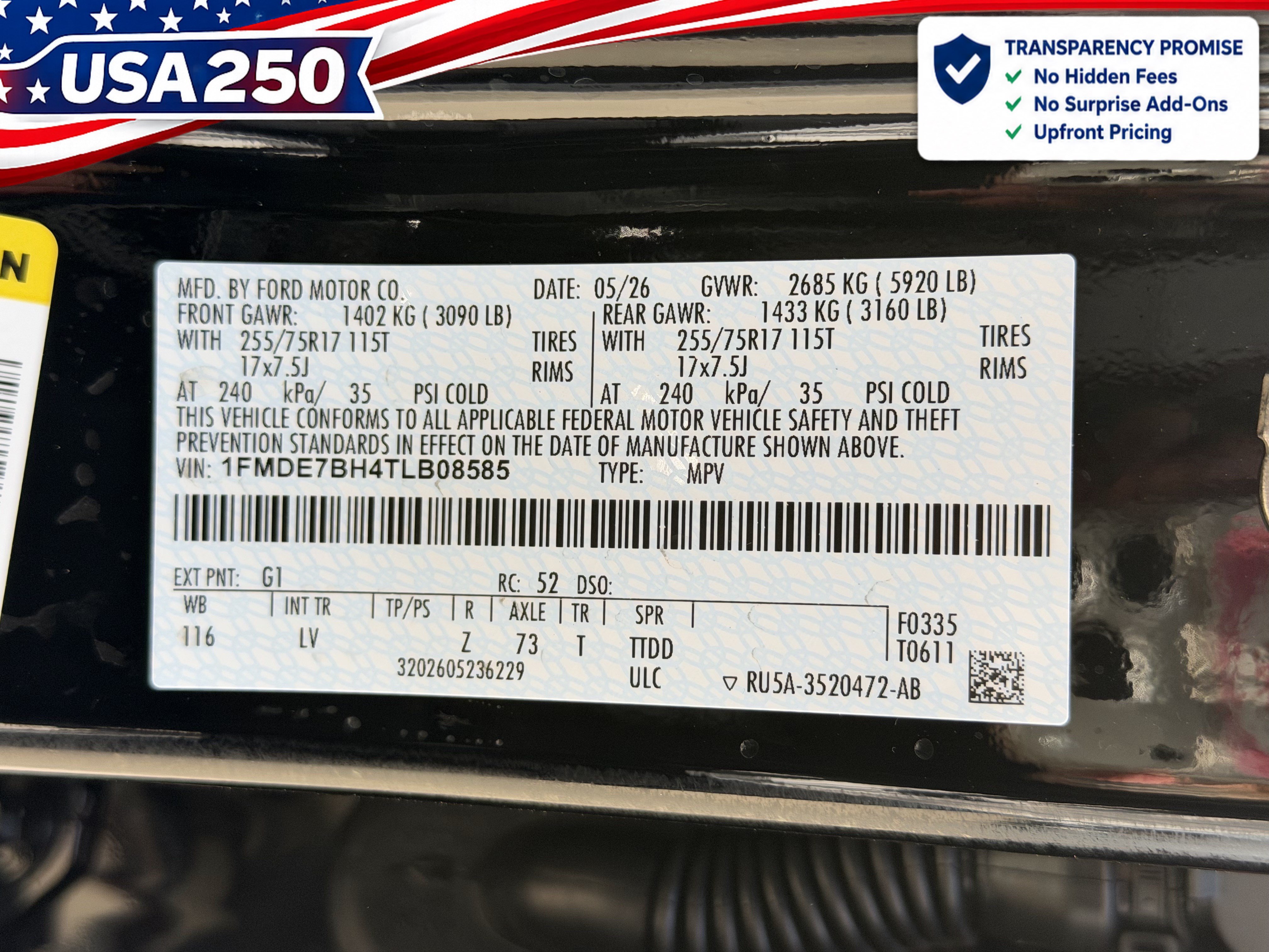 New 2026 Ford Bronco Big Bend AWD/4WD image 26