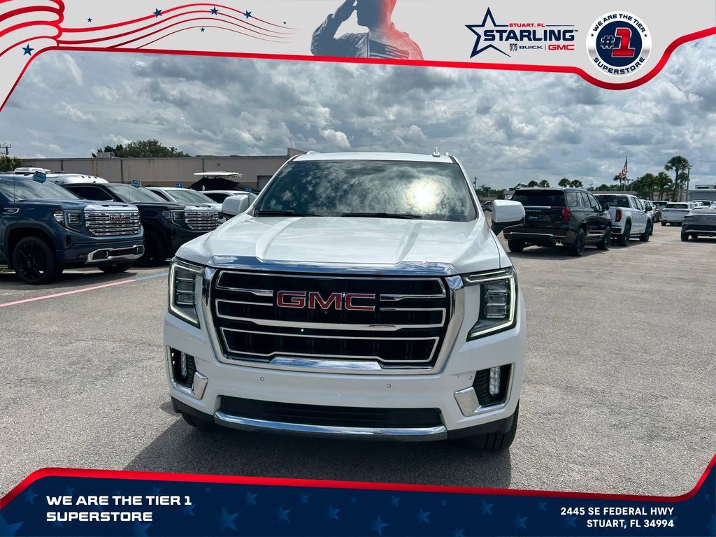 Used 2021 GMC Yukon SLT w/ SLT Premium Package RWD image 2