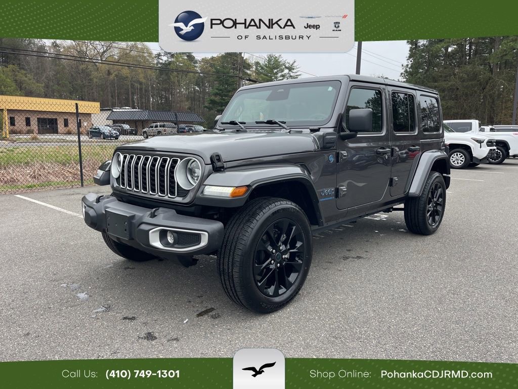 Certified 2025 Jeep Wrangler Unlimited Sahara w/ Safety Group image 1