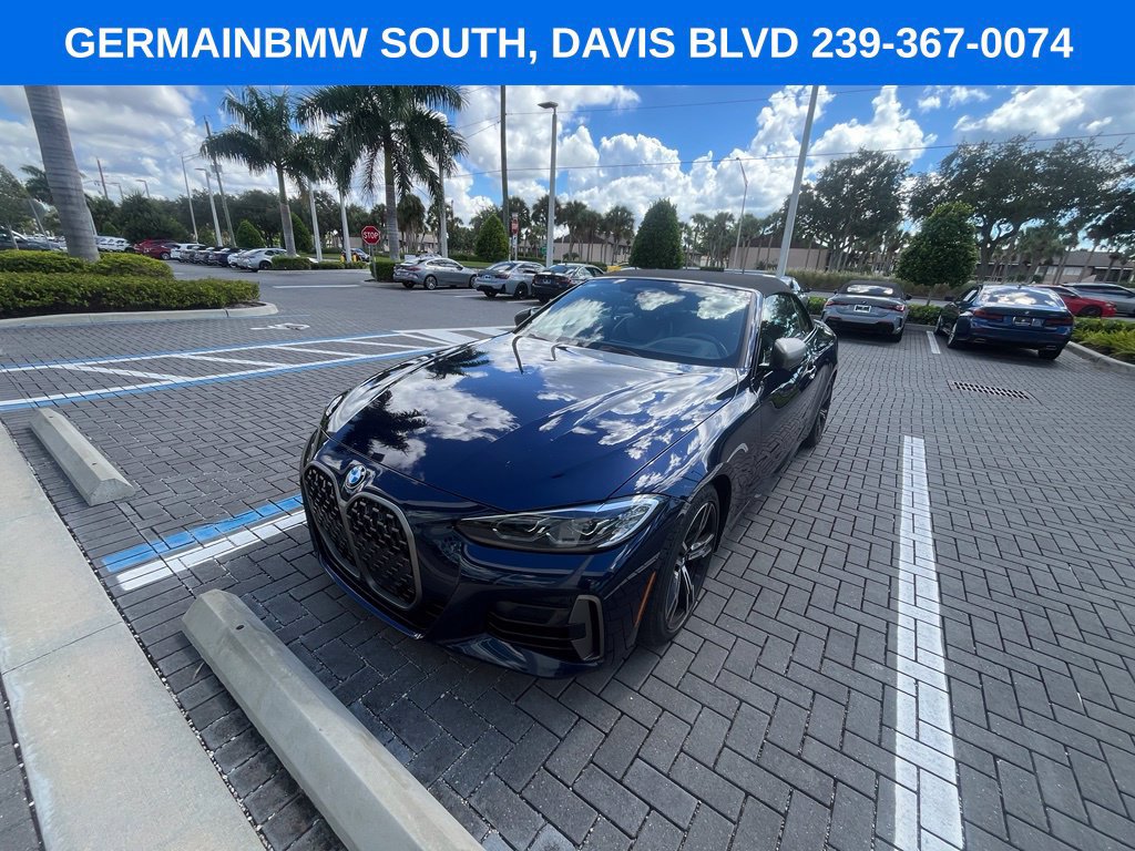 Certified 2023 BMW M440i Convertible w/ Premium Package RWD image 1
