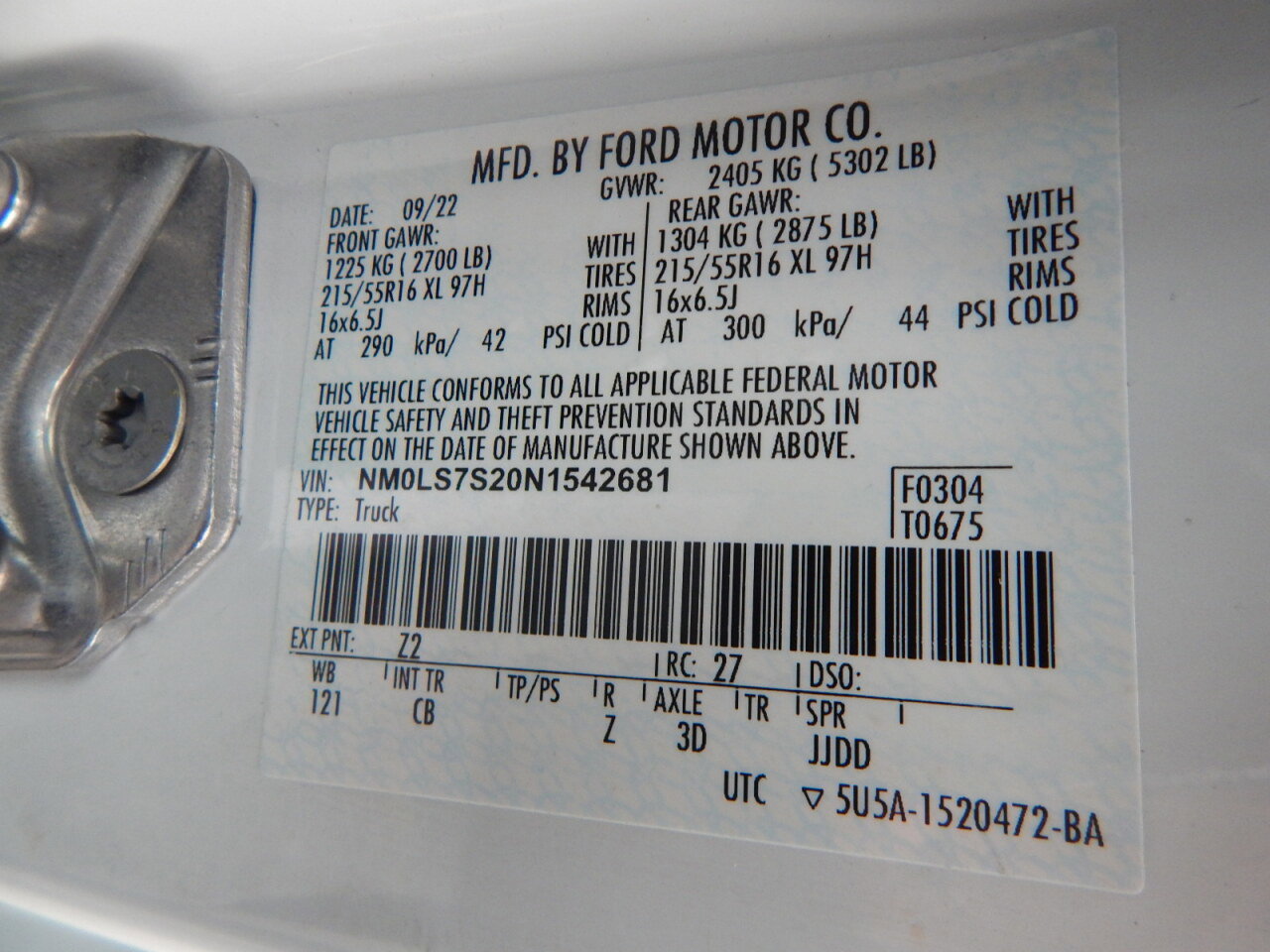 Used 2022 Ford Transit Connect XL image 30