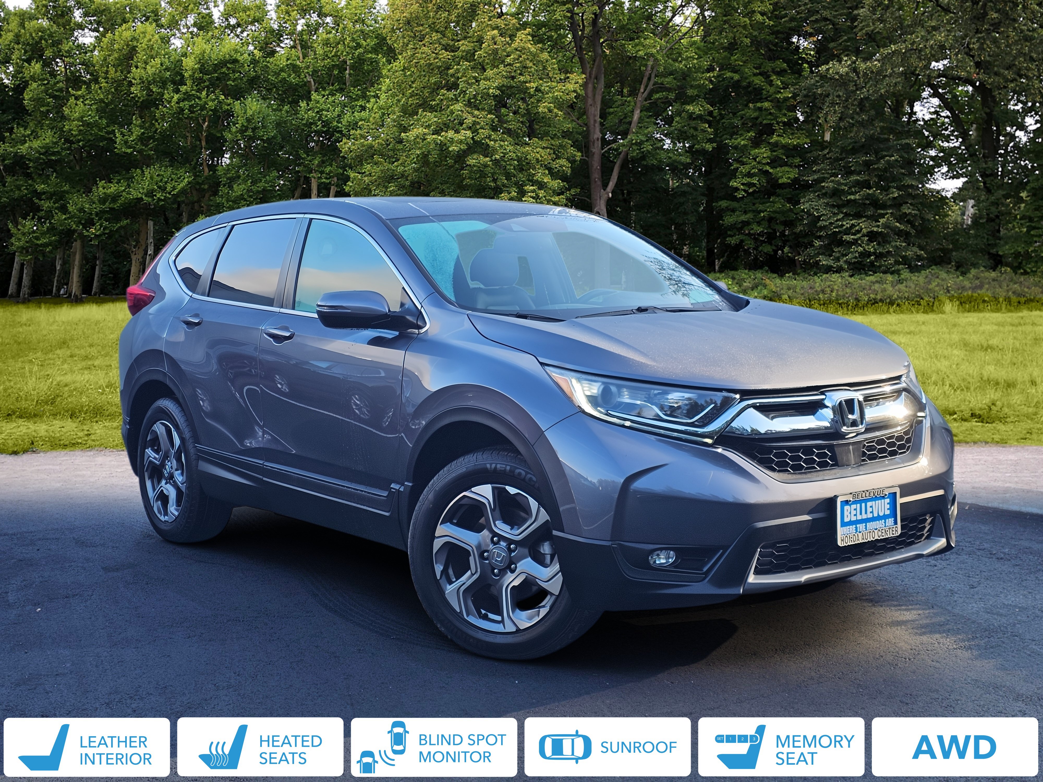 Used 2019 Honda CR-V EX-L image 1