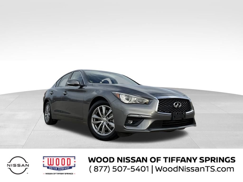 Used 2021 INFINITI Q50 Pure w/ Cargo Package image 1