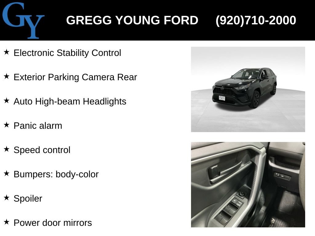 Used 2019 Toyota RAV4 LE w/ All Weather Liner Package image 25