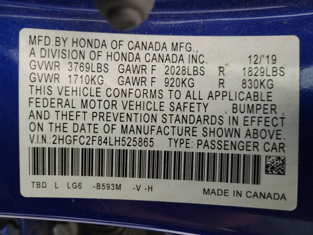 Used 2020 Honda Civic Sport image 33